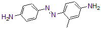 CAS 登录号：43151-99-1， 4-[2-(4-氨基苯基)偶氮]-3-甲基-苯胺