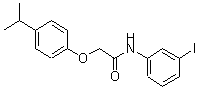 CAS#: 432509-06-3， N-(3-Iodophenyl)-2-(4-Isopropylphenoxy)Acetamide