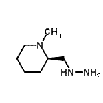 CAS#: 432518-33-7， (2R)-2-(Hydrazinomethyl)-1-Methylpiperidine