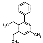 CAS 登录号：432556-34-8， 3,4-二乙基-6-甲基-2-苯基吡啶