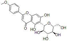 CAS 登录号：4328-19-2， 异金雀儿黄素