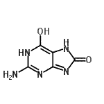 CAS#: 433303-01-6， (2-Amino-8-oxo-7,8-dihydro-1H-purin-6-yl)oxidanyl