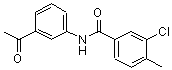 CAS#: 433322-10-2， N-(3-Acetylphenyl)-3-Chloro-4-Methylbenzamide