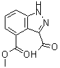 CAS#: 433728-79-1， Methyl 3-Formyl-4-Indazolecarboxylate