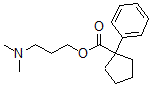 CAS#: 4339-97-3， 3-(Dimethylamino)Propyl 1-Phenylcyclopentane-1-Carboxylate