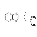 CAS#: 433924-35-7， 1-(1,3-Benzothiazol-2-Yl)-3-Methyl-3-Buten-1-Ol