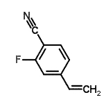 CAS#: 433939-83-4， 2-Fluoro-4-Vinylbenzonitrile