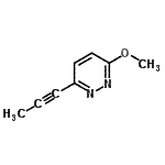 CAS#: 434937-93-6， 3-Methoxy-6-(1-Propyn-1-Yl)Pyridazine