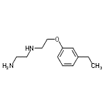 CAS#: 435284-81-4， N-[2-(3-Ethylphenoxy)Ethyl]-1,2-Ethanediamine