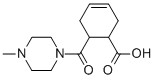 structure of CAS# 436087-12-6, 6-(4-Methyl-Piperazine-1-Carbonyl)-Cyclohex-3-Enecarboxylic Acid;(1R,6S)-6-[(4-Methyl-1-Piperazin-4-Iumyl)-Oxomethyl]-1-Cyclohex-3-Enecarboxylate;(1R,6S)-6-(4-Methylpiperazin-4-Ium-1-Yl)Carbonylcyclohex-3-Ene-1-Carboxylate;Zinc00339414