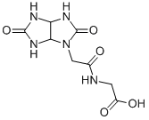 structure of CAS# 436088-51-6, [2-(2,5-Dioxo-Hexahydro-Imidazo[4,5-d]Imidazol-1-Yl)-Acetylamino]-Acetic Acid;2-[[2-[(3As,6As)-2,5-Dioxo-3A,4,6,6A-Tetrahydro-3H-Imidazo[5,4-D]Imidazol-1-Yl]-1-Oxoethyl]Amino]Acetate;2-[[2-[(3As,6As)-2,5-Diketo-3A,4,6,6A-Tetrahydro-3H-Imidazo[5,4-D]Imidazol-1-Yl]Acetyl]Amino]Acetate;2-[2-[(3As,6As)-2,5-Dioxo-3A,4,6,6A-Tetrahydro-3H-Imidazo[5,4-D]Imidazol-1-Yl]Ethanoylamino]Ethanoate