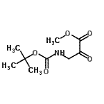 CAS#: 436154-66-4， Methyl 3-({[(2-Methyl-2-Propanyl)Oxy]Carbonyl}Amino)-2-Oxopropanoate