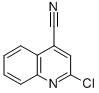 结构式 CAS# 4366-88-5, 2-氯-4-氰基喹啉