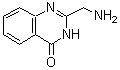 结构式 CAS# 437998-08-8, 2-(氨基甲基)-4(3H)-喹唑啉酮