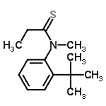 CAS#: 438192-72-4， N-Methyl-N-[2-(2-Methyl-2-Propanyl)Phenyl]Propanethioamide