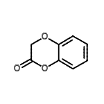 structure of CAS# 4385-48-2, 1,4-Benzodioxin-2(3H)-One;EU-0001646