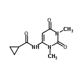 CAS#: 438614-19-8， N-(1,3-Dimethyl-2,6-Dioxo-1,2,3,6-Tetrahydro-4-Pyrimidinyl)Cyclopropanecarboxamide