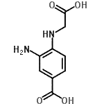 CAS#: 440341-00-4， 3-Amino-4-[(Carboxymethyl)Amino]Benzoic Acid