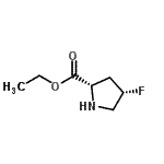 CAS#: 440678-87-5， Ethyl (4S)-4-Fluoro-L-Prolinate