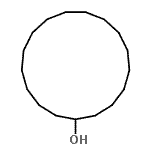 CAS 登录号：4429-77-0， 环十七烷醇