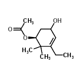 CAS#: 443119-41-3， (1S)-3-Ethyl-5-Hydroxy-2,2-Dimethyl-3-Cyclohexen-1-Yl Acetate