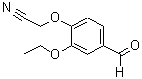 CAS#: 443290-21-9， (2-Ethoxy-4-Formylphenoxy)-Acetonitrile