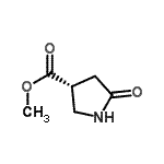 CAS 登录号：443304-03-8， 甲基(3R)-5-氧代-3-吡咯烷羧酸酯