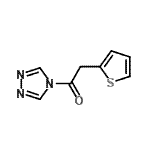 CAS#: 443676-57-1， 2-(2-Thienyl)-1-(4H-1,2,4-Triazol-4-Yl)Ethanone