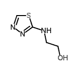 CAS#: 4439-40-1， 2-(1,3,4-Thiadiazol-2-Ylamino)Ethanol