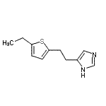 CAS#: 443923-45-3， 4-[2-(5-Ethyl-2-Thienyl)Ethyl]-1H-Imidazole
