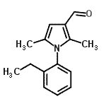 CAS#: 444080-34-6， 1-(2-Ethylphenyl)-2,5-Dimethyl-1H-Pyrrole-3-Carbaldehyde