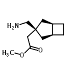 CAS#: 444088-20-4， Methyl [(1R,3R,5S)-3-(Aminomethyl)Bicyclo[3.2.0]Hept-3-Yl]Acetate