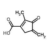 CAS#: 444728-47-6， 2-Methyl-4-Methylene-3-Oxo-1-Cyclopentene-1-Carboxylic Acid