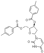 CAS#: 4449-38-1， 2'-Deoxy-3',5'-Bis-O-(4-Methylbenzoyl)Uridine