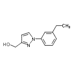 CAS#: 445303-79-7， [1-(3-Ethylphenyl)-1H-Pyrazol-3-Yl]Methanol