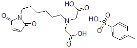 CAS#: 445390-54-5， N-(Carboxymethyl)-N-[6-(2,5-Dihydro-2,5-Dioxo-1H-Pyrrol-1-Yl)Hexyl]-Glycine 4-Methylbenzenesulfonate