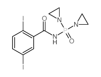 CAS#: 4460-32-6， N-(Di(1-aziridinyl)phosphoryl)-2,5-diiodobenzamide