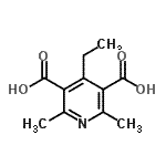 CAS#: 446278-54-2， 4-Ethyl-2,6-Dimethyl-3,5-Pyridinedicarboxylic Acid