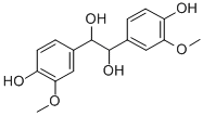 CAS#: 4464-75-9， 1,2-Bis(3-Methoxy-4-Hydroxyphenyl)-1,2-Ethanediol