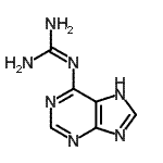 CAS#: 446839-81-2， 2-(7H-Purin-6-Yl)Guanidine