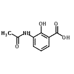 CAS#: 447410-00-6， 3-Acetamido-2-Hydroxybenzoic Acid