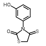 CAS#: 447426-14-4， 3-(3-Hydroxyphenyl)-4-Thioxo-1,3-Thiazolidin-2-One