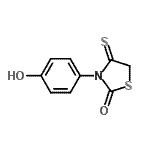 CAS#: 447426-16-6， 3-(4-Hydroxyphenyl)-4-Thioxo-1,3-Thiazolidin-2-One