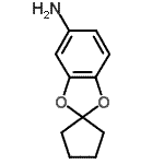 CAS#: 447429-09-6， Spiro[1,3-Benzodioxole-2,1'-Cyclopentan]-5-Amine