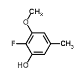 CAS#: 447462-92-2， 2-Fluoro-3-Methoxy-5-Methylphenol