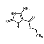 CAS#: 448958-45-0， Ethyl 5-Amino-2-Thioxo-2,3-Dihydro-1H-Imidazole-4-Carboxylate
