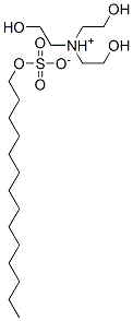 CAS 登录号：4492-78-8， 三(2-羟基乙基)铵十四烷基硫酸酯盐