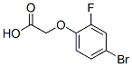 structure of CAS# 451-90-1, (4-Bromo-2-Fluoro-Phenoxy)-Acetic Acid;2-(4-Bromo-2-Fluoro-Phenoxy)Acetate;2-(4-Bromo-2-Fluoro-Phenoxy)Ethanoate;Zinc03322128