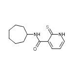 CAS#: 451473-73-7， N-Cycloheptyl-2-Sulfanylnicotinamide