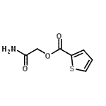 CAS#: 452300-70-8， 2-Amino-2-Oxoethyl 2-Thiophenecarboxylate